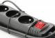 Listwa zasilająca Hama Standard 3 gniazda 1.5 m czarna (477420000) 2