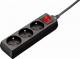 Listwa zasilająca Hama Standard 3 gniazda 1.5 m czarna (477420000) 1