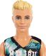 Lalka Barbie Mattel Fashionistas - Stylowy Ken, T-Shirt Malibu (DWK44/FXL63) 3