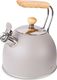 Husla CZAJNIK Z GWIZDKIEM 2,5L HUSLA grey 73907 1