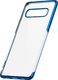 Baseus Baseus Shining Case żelowe etui pokrowiec o metalicznych wykończeniach Samsung Galaxy S10 niebieski (ARSAS10-MD03) uniwersalny 2
