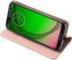 Dux Ducis Skin Pro etui pokrowiec z klapką Motorola Moto G7 Play różowy uniwersalny 5