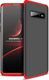 GKK 360 Protection Case etui na całą obudowę przód + tył Samsung Galaxy S10 Plus czarno-czerwony uniwersalny 1