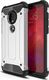 Hurtel Hybrid Armor pancerne hybrydowe etui pokrowiec Motorola Moto G7 Plus / G7 srebrny uniwersalny 1