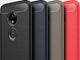 Hurtel Carbon Case elastyczne etui pokrowiec Motorola Moto G7 Play czarny uniwersalny 7