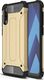 Hurtel Hybrid Armor pancerne hybrydowe etui pokrowiec Samsung Galaxy A50 złoty uniwersalny 1