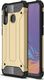 Hurtel Hybrid Armor pancerne hybrydowe etui pokrowiec Samsung Galaxy A30 złoty uniwersalny 1