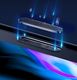Baseus Baseus Full-screen szkło hartowane 3D Anti-Blue Light na cały ekran z osłoną na głośnik Apple iPhone XS Max czarny (SGAPIPH65-WB01) uniwersalny 10