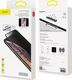 Baseus Baseus Full-screen szkło hartowane 3D Privacy na cały ekran z filtrem prywatyzującym i osłoną na głośnik Apple iPhone XS / X czarny (SGAPIPH58-WC01) uniwersalny 16