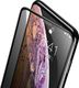 Baseus Baseus Full-screen szkło hartowane 3D Privacy na cały ekran z filtrem prywatyzującym i osłoną na głośnik Apple iPhone XS / X czarny (SGAPIPH58-WC01) uniwersalny 2