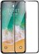 Baseus Baseus PET Soft 3D szkło hartowane na cały ekran z elastyczną ramką 0,23 mm Apple iPhone XS / X czarny (SGAPIPHX-KA01) uniwersalny 2