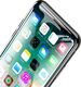 Baseus Baseus PET Soft 3D szkło hartowane na cały ekran z elastyczną ramką 0,23 mm Apple iPhone XS / X czarny (SGAPIPHX-KA01) uniwersalny 5
