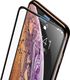 Baseus Baseus Full-screen szkło hartowane 3D na cały ekran z osłoną na głośnik Apple iPhone XS Max czarny (SGAPIPH65-WA01) uniwersalny 2
