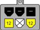 Delock SATA 15-pin - PCIe 6-pin, 0.21m, Żółty (82924) 1