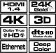 Kabel Savio HDMI - HDMI 3m czarny (CL06) 1