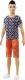 Lalka Barbie Mattel Fashionistas - Stylowy Ken, czarno-biała koszulka (FXL62) 1