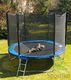 Trampolina ogrodowa SPORTIKO Trampolina ogrodowa 252cm z siatką + drabinka universal 4