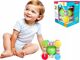 Fisher Price FISHER PRICE DUŻA SENSORYCZNA KOSTKA Z PIŁECZKĄ 0+ uniwersalny 1
