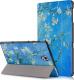 Etui na tablet Alogy Book Cover do Galaxy Tab A 10.5 T590/T595 Kwitnący migdałowiec 1