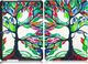 Etui na tablet Alogy Etui Alogy Book Cover do Huawei MediaPad T3 10 9.6 Kolorowe drzewko uniwersalny 2