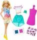 Lalka Barbie Crayola Barbie kolorowe stemple (FRP05) 2