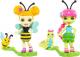 Enchantimals Małe przyjaciółki kwitnący ogród 2-PACK Cay Caterpillar i Beetrice Bee (FXM86/FXM88) 2