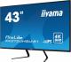 Monitor iiyama X4372UHSU-B1 2