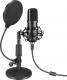 Mikrofon Mozos Mikrofon Mozos USB MKIT-900PRO Gamer + Popfiltr mikrofonowy PS-PRO 2