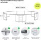 Trampolina ogrodowa Zipro Jump Pro Premium z siatką wewnętrzną 14FT 435cm 2