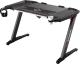 Biurko Ultradesk Rocket Czarne 128 cmx68 cm 1