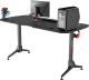 Biurko Pro-Gamer D6000 XXL Czarne 160 cmx66 cm 4