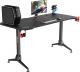 Biurko Pro-Gamer D6000 XXL Czarne 160 cmx66 cm 7