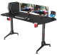 Biurko Pro-Gamer D6000 XXL Czarne 160 cmx66 cm 1