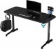 Biurko Ultradesk Frag Czarne 140 cmx60 cm 1