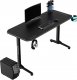 Biurko Ultradesk Frag Czarne 140 cmx60 cm 2
