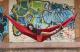 Ticket To The Moon Hamak jednoosobowy Compact Burgundy 320x155cm (TMC34) 2