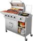 Koler Grill ogrodowy gazowy Relish V3 ruszt żeliwny 66x40 cm 17