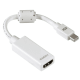 Adapter AV Hama DisplayPort Mini - HDMI biały (000532460000) 1