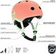 ScootAndRide Kask dla dzieci 1-5 lat Peach r. XXS-S (96389) 2