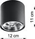 Lampa sufitowa Sollux Tiube 1x40W 1
