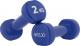 4fizjo hantle gumowane 2x2kg (niebieskie) 4