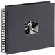 Hama ALBUM FINE ART 28X24/50 SZARY CZARNE KARTKI (948790000) 1