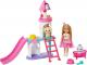 Lalka Barbie Mattel Princess Adventure Chelsea - Domowa zjeżdżalnia (GLM72/GML73) 1