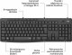 Klawiatura + mysz Logitech MK295 Silent Wireless Combo (920-009800) 4