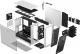 Obudowa Fractal Design Meshify 2 TG Clear Tint Biała (FD-C-MES2A-05) 22