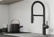 Bateria kuchenna Blanco Catris-S Flexo stojąca czarna matowa (525793) 2