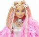 Lalka Barbie Mattel Extra Moda - Różowe futro/Blondynka (GRN27/GRN28) 1