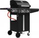 Koler Grill ogrodowy gazowy Relish V1 Black Compact 2+1 ruszt żeliwny 47x40 cm 2