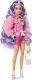 Lalka Barbie Mattel Extra Moda - Fioletowe włosy (GRN27/GXF08) 2