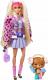 Lalka Barbie Mattel Extra Moda - Blond kucyki (GRN27/GYJ77) 1